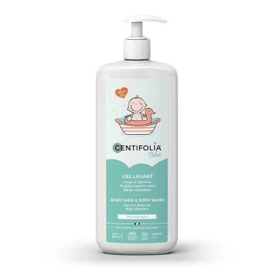 Centifolia Gel Lavant Bébé Bio Corps et Cheveux 485ml