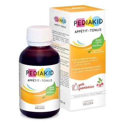 PEDIAKID Sirop Appétit-Tonus 125 ml | DERMO