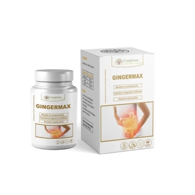 Complemax Gingermax 60 Gélules au Gingembre | DERMO