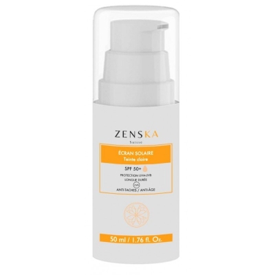 Zenska Écran Solaire Teinté Clair SPF50+ 50ml