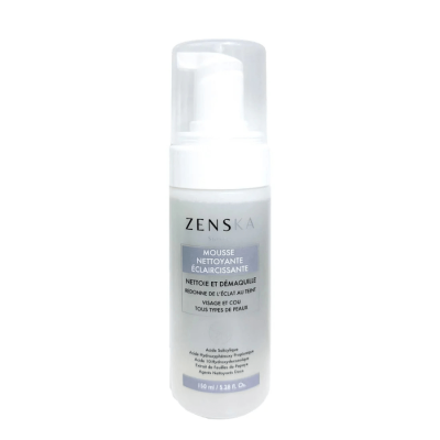 Zenska Mousse Nettoyante Éclaircissante 150 ml | DERMO