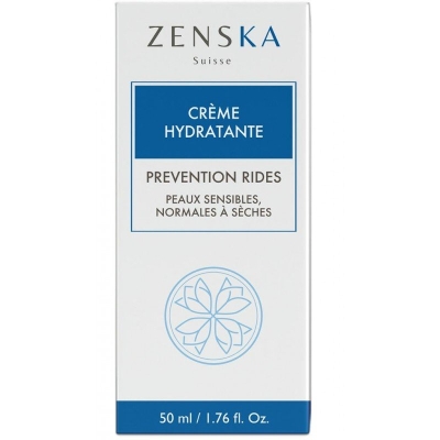 Zenska Crème Hydratante Prévention des Rides 50ml | DERMO