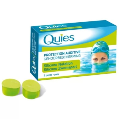 Quies Protection Auditive Silicone Natation Adulte | DERMO