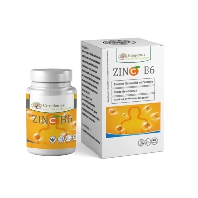 Complemax Zinc B6 - 40 gélules | DERMO