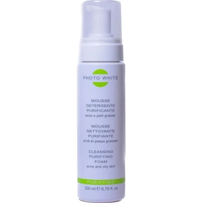Photo white Mousse Nettoyante Purifiante | DERMO