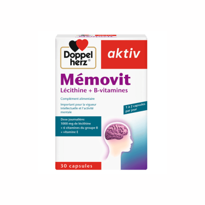 Doppel Herz Aktiv Mémovit Lécithine + Vitamines B