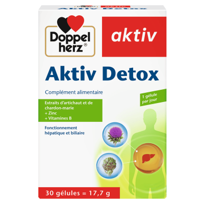 Doppel Herz Aktiv Detox Complément Hépatique | DERMO