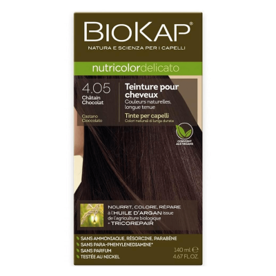 BIOKAP Nutricolor Delicato 4.05 Châtain Chocolat | DERMO