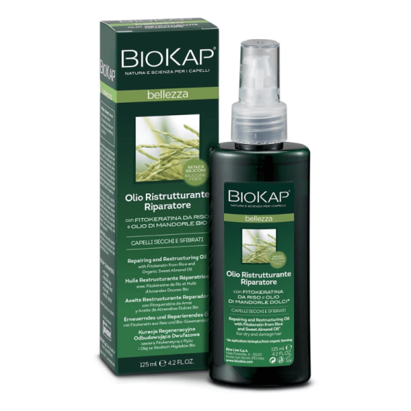 Biokap Huile Nourrissante et Réparatrice pour Cheveux Secs - 125 ml