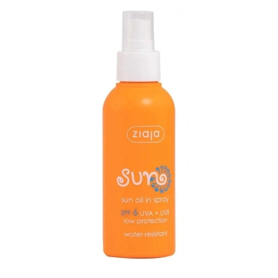 Ziaja Sun Huile Solaire Bronzante SPF6 Spray 125ml | DERMO