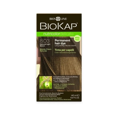 BioKap Nutricolor Delicato Blond Clair 8.03 | DERMO