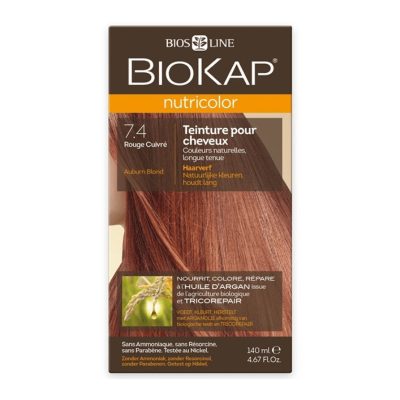 Biokap Nutricolor 7.4 Blond Cuivré | DERMO