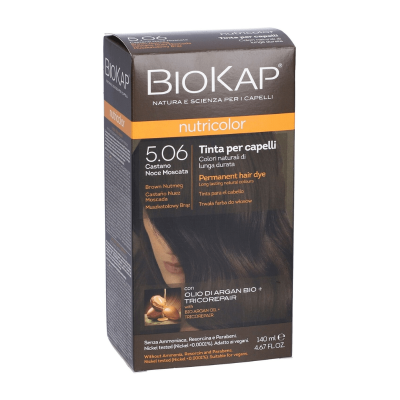 Nutricolor 5.06 Châtain Noix de Muscade - BioKap | DERMO