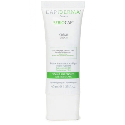 Capiderma Sebiocap Crème Visage 40ml | DERMO