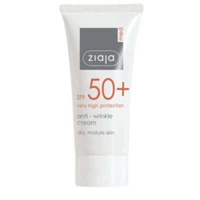 Ziaja Med Crème Solaire Anti-Rides SPF50+ | DERMO