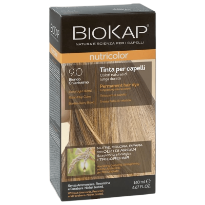 Nutricolor 9.0 Blond Très Clair - BioKap | DERMO