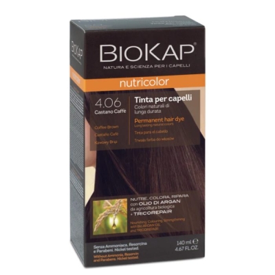 Biokap Nutricolor 4.06 Châtain Café | DERMO