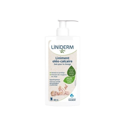 Liniderm Liniment Oléo-Calcaire avec Pompe 480 ml
