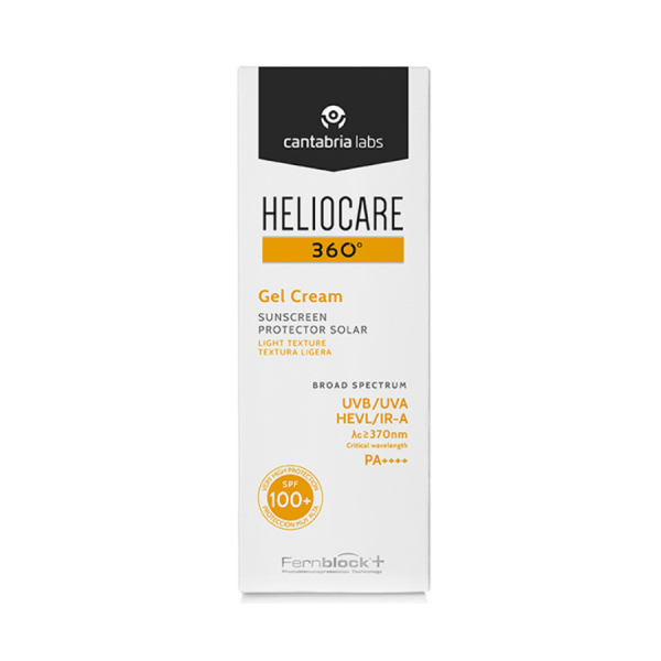 Heliocare 360º Gel cream SPF 100+ – 50ml
