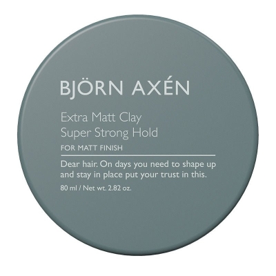 Björn Axén Extra Matt Clay Super Strong Hold | DERMO