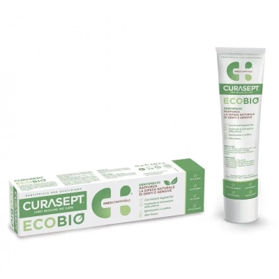 CURASEPT Dentifrice Naturel Bio EcoBio 75ml | DERMO