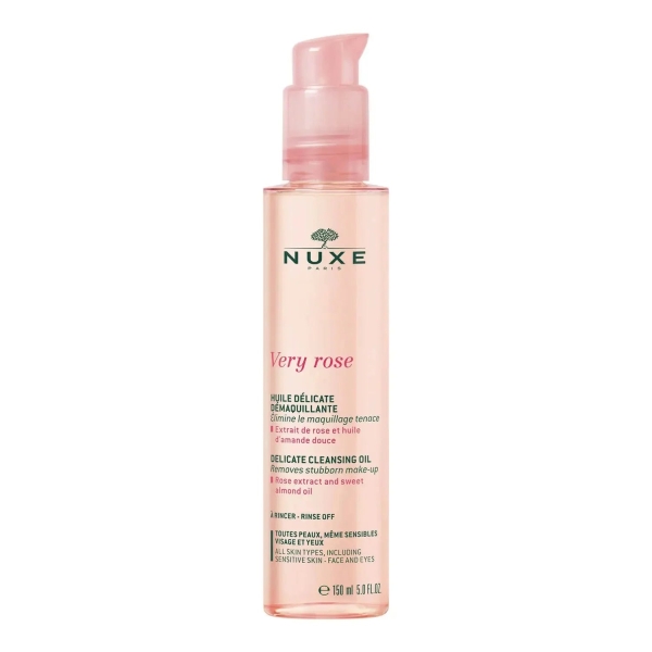 Nuxe Very Rose Huile Démaquillante Delicate - 150ml