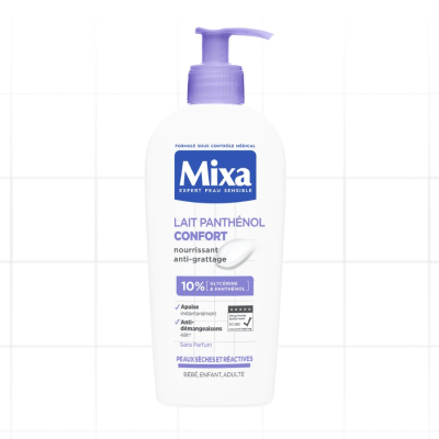 Mixa Lait Panthénol Confort Hydratant 250 ml | DERMO