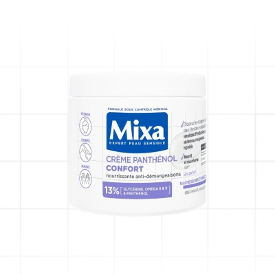 Mixa Crème Panthénol Confort Visage, Corps, Mains