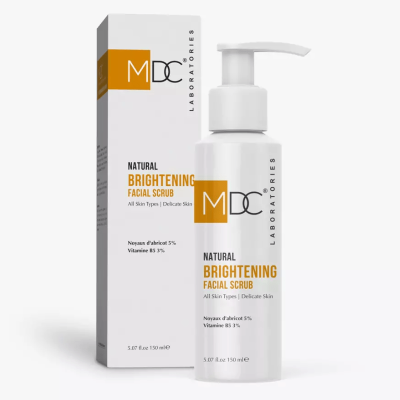 MDC Natural Brightening Facial Scrub 150ml | DERMO