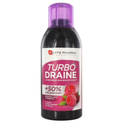 FORTE PHARMA - Turbo draine goût framboise 500ml | DERMO