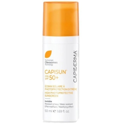 Capiderma Capisun Crème Solaire SPF50+ | DERMO