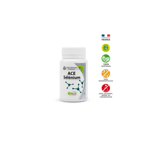 MGD NATURE - Ace selenium 60 gélules