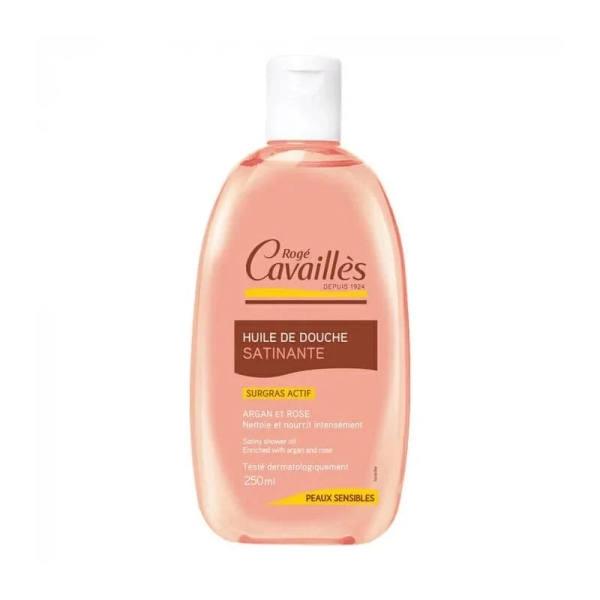 Cavaillès Huile de Douche Satinante Argan & Rose 250ml