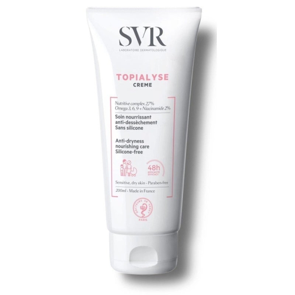 SVR Topialyse Crème Émolliente Hydratation 48H