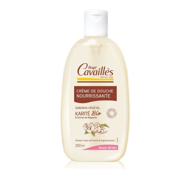 Cavaillès Crème de Douche Nourrissante Beurre de Karité & Magnolia - 250ml