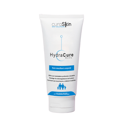 HydraCure Soin Emollient Corporel 200ml - Curaskin | DERMO