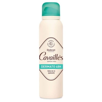 Cavaillès Déodorant Dermato Spray 48H Huile de Riz