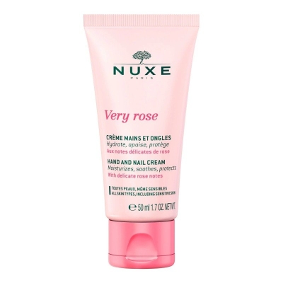 NUXE Crème Mains et Ongles Very Rose - 50ML | DERMO