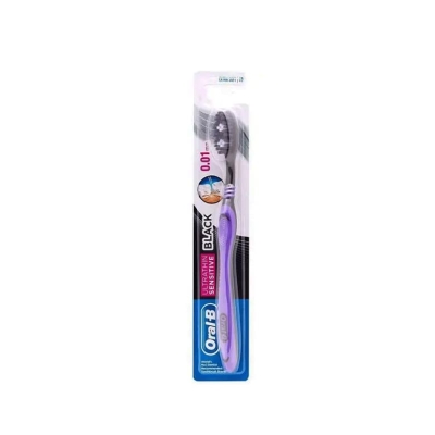 Brosse à Dents UltraThin Sensitive Noir - Oral-B | DERMO