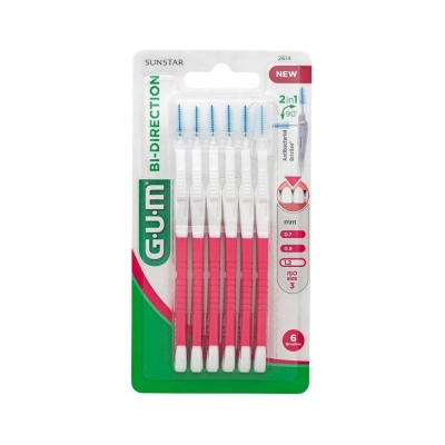 GUM Brossettes Interdentaires Fines 1.2MM | DERMO