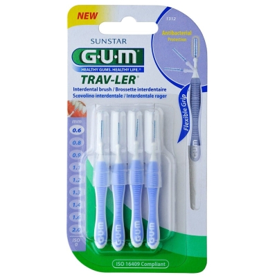 GUM Brossette Interdentaire Trav-Ler 0.6mm | DERMO