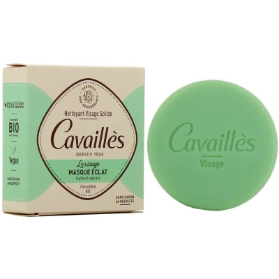 Cavaillès Nettoyant Visage Solide & Masque Concombre