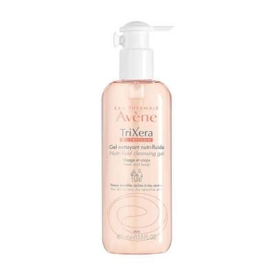 Avène TriXera Nutrition Gel Nettoyant 400ml | DERMO