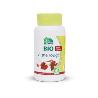 MGD NATURE - Bio vigne rouge 260 mg 90 gelules | DERMO