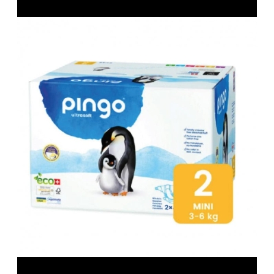 PINGO Couches Écologiques Mini T2 - 2x42 | DERMO
