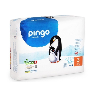 Pingo Couches Taille 3 Midi, 2 x 44 | DERMO