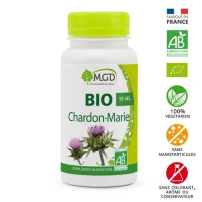 MGD NATURE - Chardon marie bio 90 gelules | DERMO