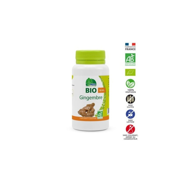 MGD NATURE - Gingembre bio 90 gelules