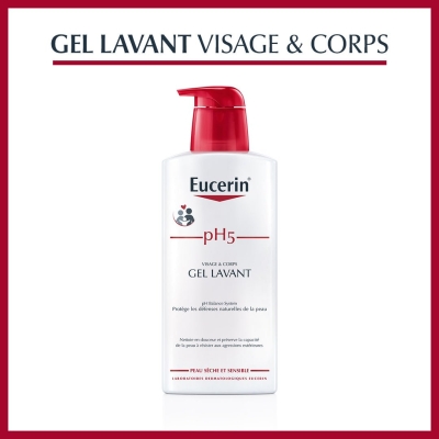 Eucerin PH5 Gel Lavant Peaux Sensibles 400ml | DERMO