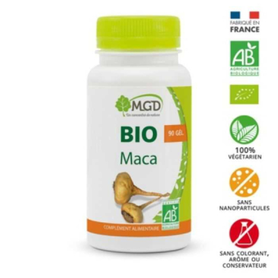 MGD NATURE - Maca bio 90 gelules | DERMO